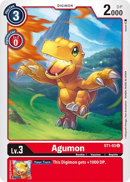 Agumon - Starter Deck 01: Gaia Red (ST-1)