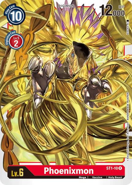 Phoenixmon - Starter Deck 01: Gaia Red (ST-1)