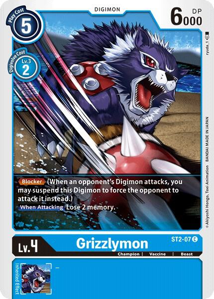 Grizzlymon - Starter Deck 02: Cocytus Blue (ST-2)