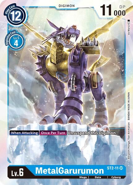 MetalGarurumon - Starter Deck 02: Cocytus Blue (ST-2)