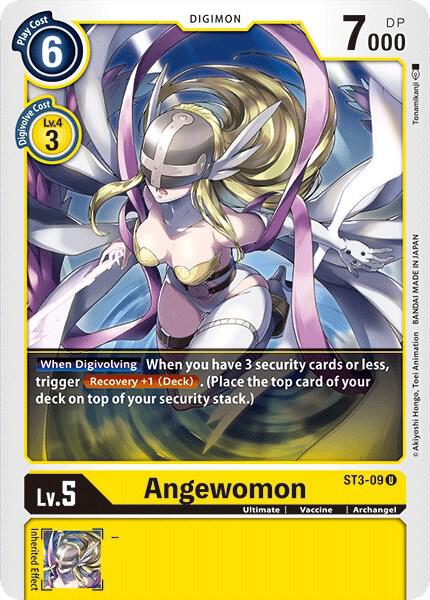 Angewomon - Starter Deck 03: Heaven's Yellow (ST-3)