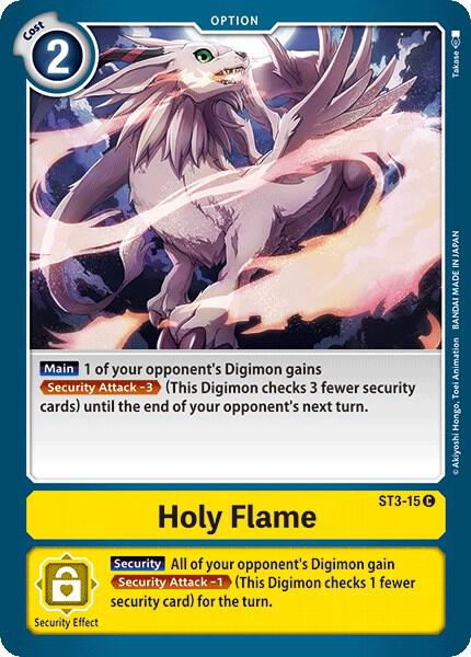 Holy Flame - Starter Deck 03: Heaven's Yellow (ST-3)