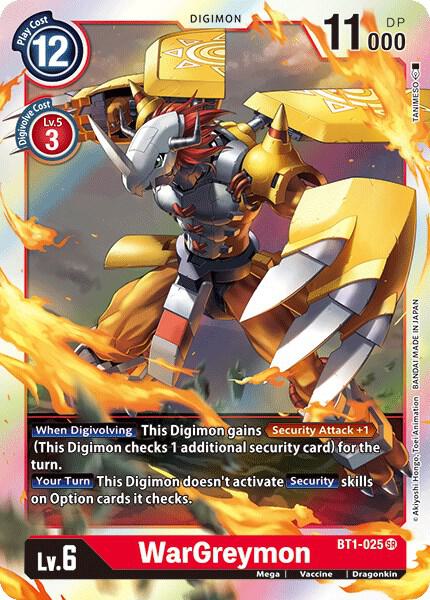 WarGreymon - Release Special Booster 1.0 (BT01-03A)