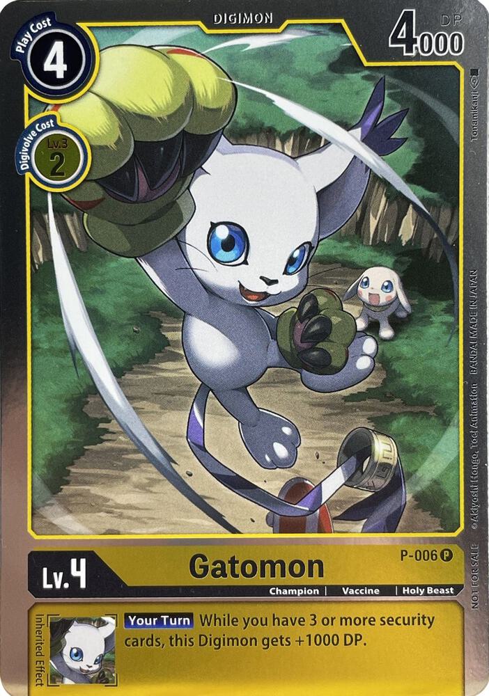 Gatomon - P-006 - Digimon Promotion Cards (D-PR)