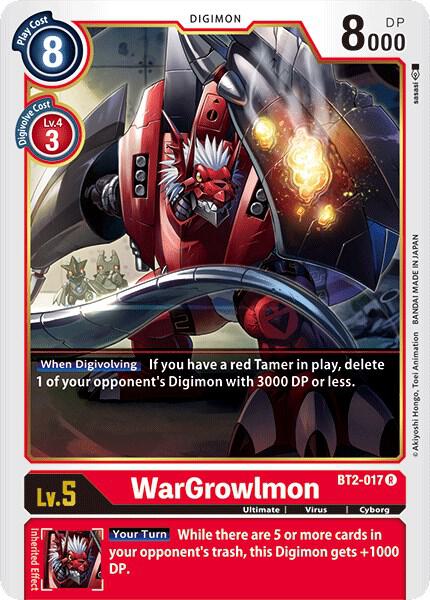 WarGrowlmon - Release Special Booster 1.0 (BT01-03A)