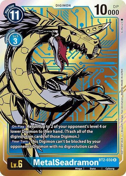 MetalSeadramon - BT2-030 (Dash Pack Ver. 1.0) - Release Special Booster 1.0 (BT01-03A)