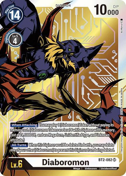 Diaboromon (Alternate Art) - Release Special Booster 1.0 (BT01-03A)