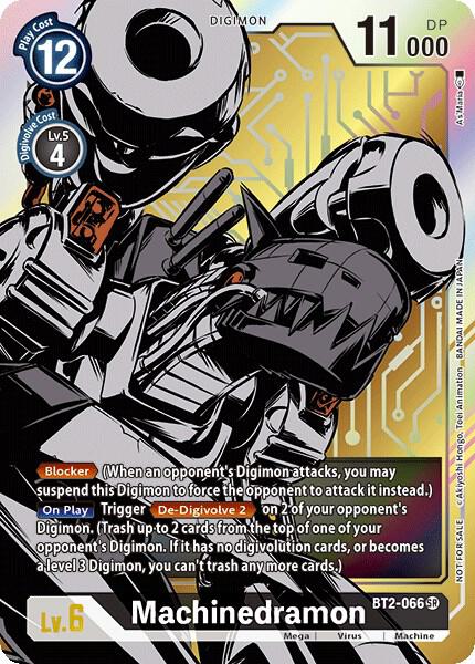 Machinedramon - BT2-066 (Dash Pack Ver. 1.0) - Release Special Booster 1.0 (BT01-03A)