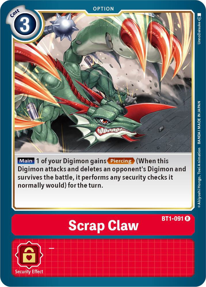 Scrap Claw - Release Special Booster 1.5 (BT01-03B)
