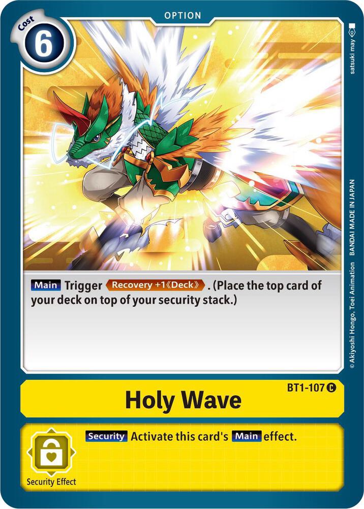 Holy Wave - Release Special Booster 1.5 (BT01-03B)