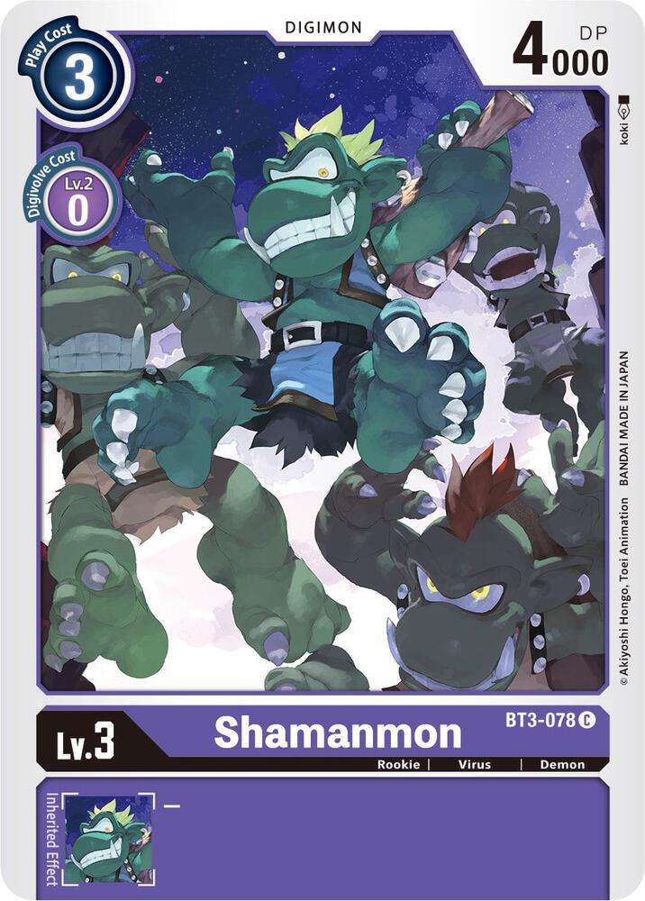 Shamanmon - Release Special Booster 1.5 (BT01-03B)