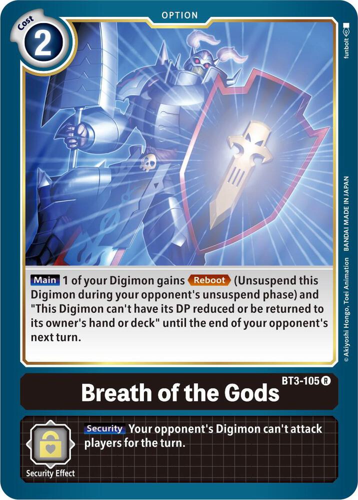 Breath of the Gods - Release Special Booster 1.5 (BT01-03B)
