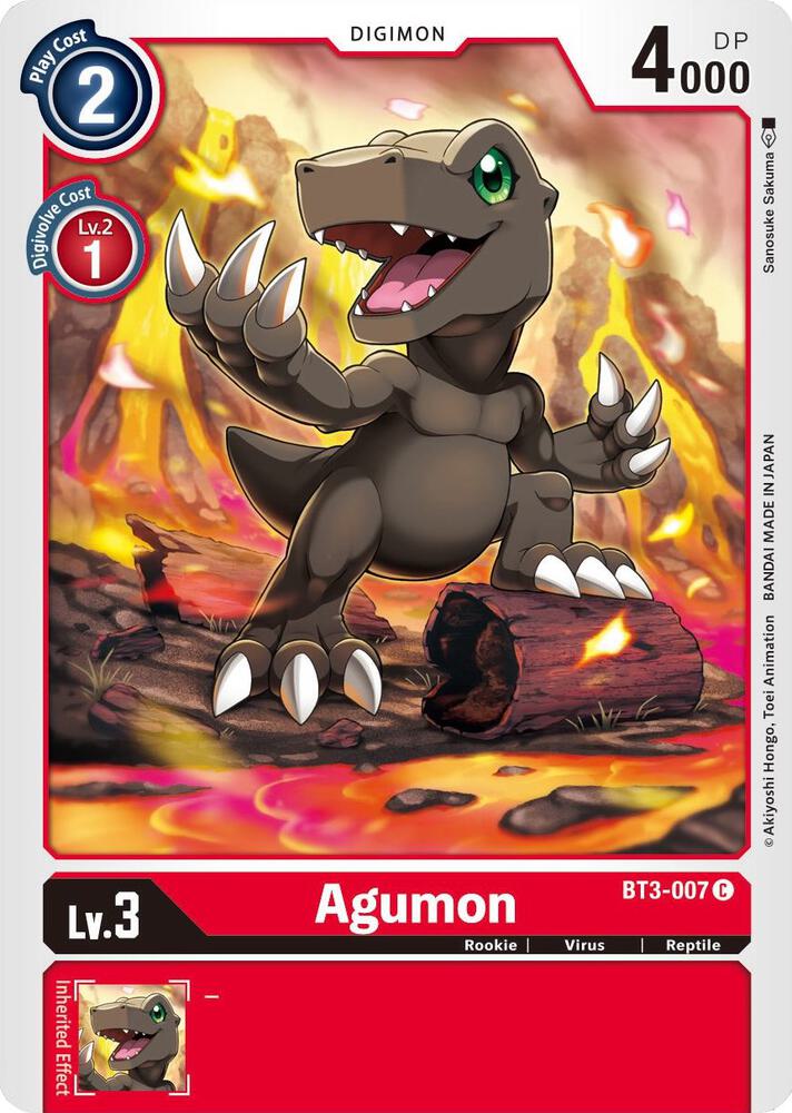 Agumon - BT3-007 - Release Special Booster 1.5 (BT01-03B)