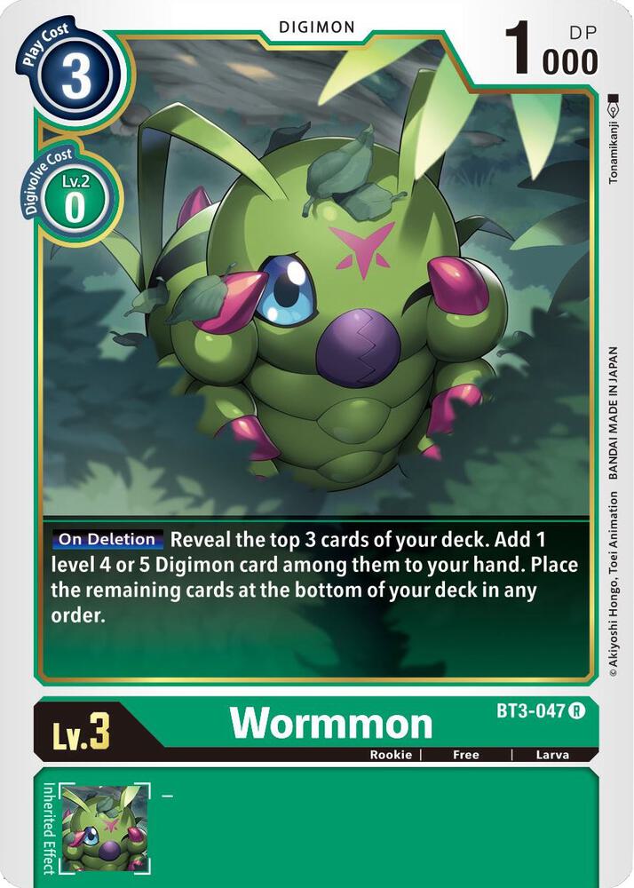 Wormmon - Release Special Booster 1.5 (BT01-03B)