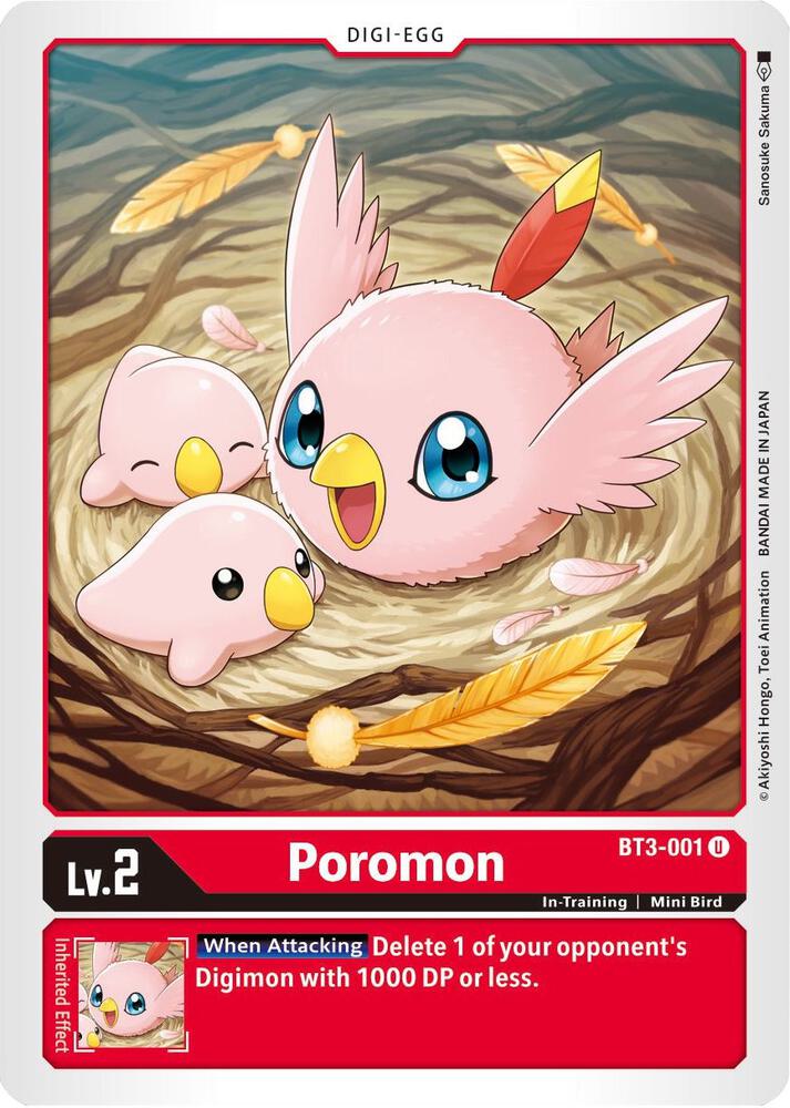 Poromon - Release Special Booster 1.5 (BT01-03B)