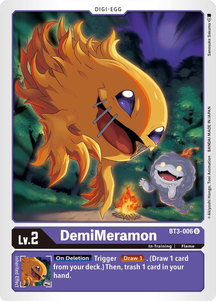 DemiMeramon - Release Special Booster 1.5 (BT01-03B)