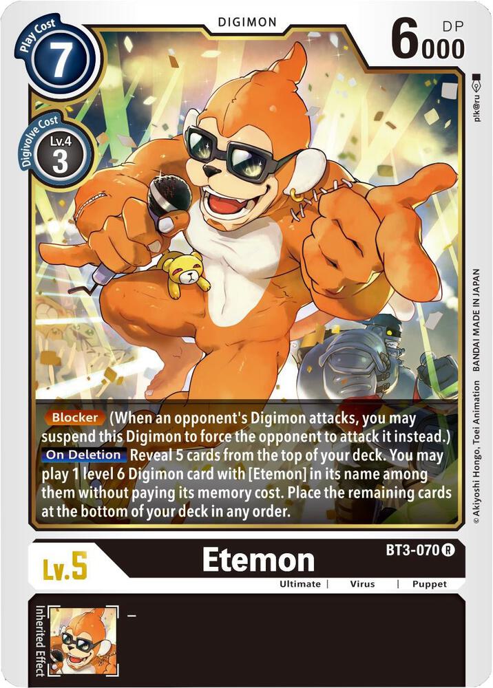 Etemon - Release Special Booster 1.5 (BT01-03B)