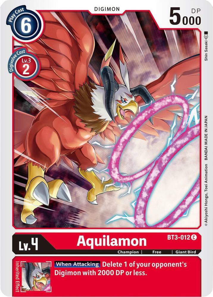 Aquilamon - Release Special Booster 1.5 (BT01-03B)