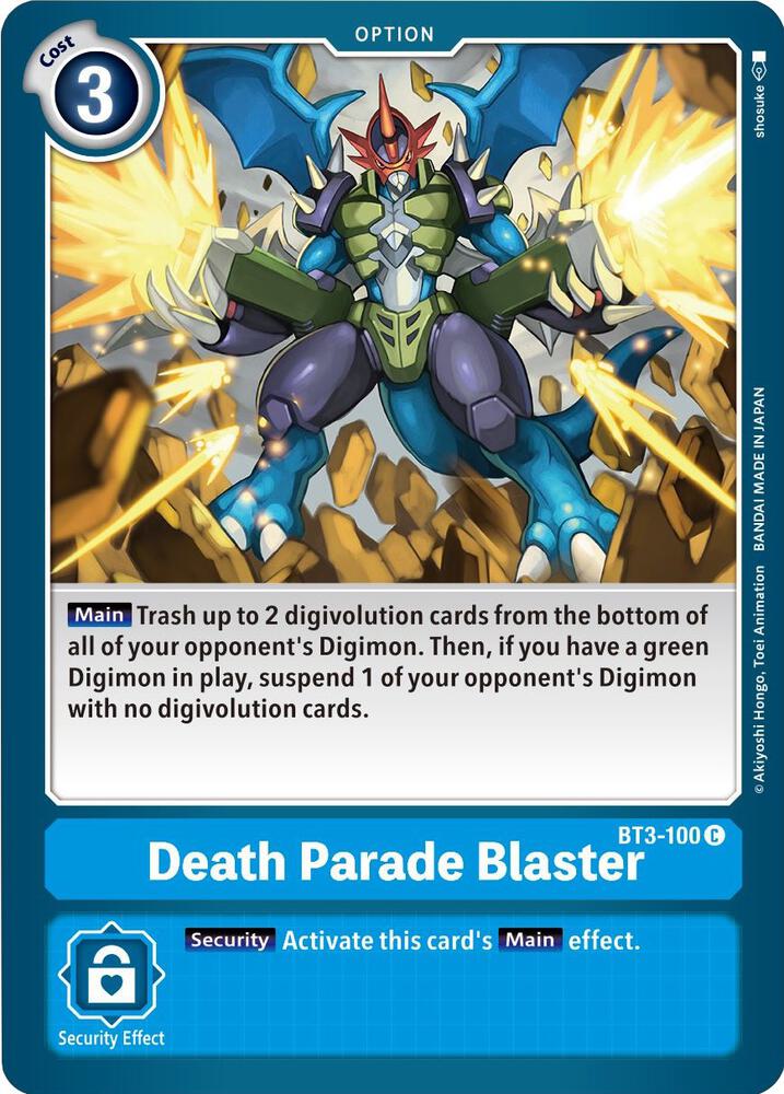 Death Parade Blaster - Release Special Booster 1.5 (BT01-03B)