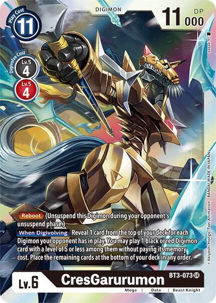 CresGarurumon - Release Special Booster 1.5 (BT01-03B)