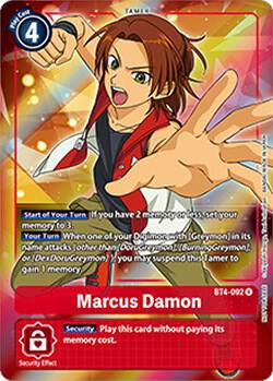 Marcus Damon (Box Topper) - Great Legend (BT-04)