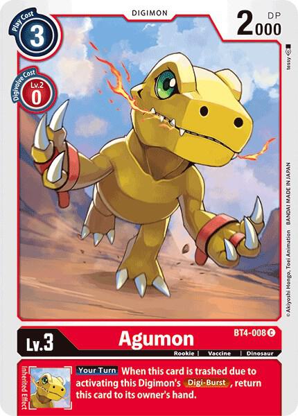 Agumon - Great Legend (BT-04)