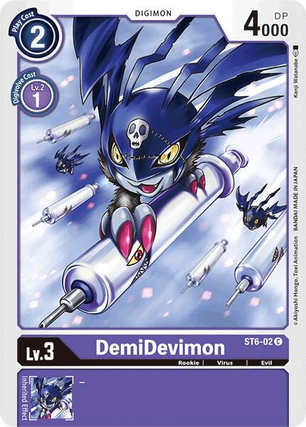 DemiDevimon - Starter Deck 06: Venomous Violet (ST-6)