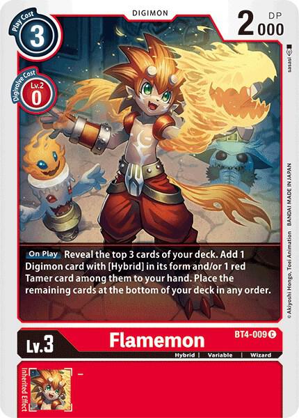 Flamemon - Great Legend (BT04)