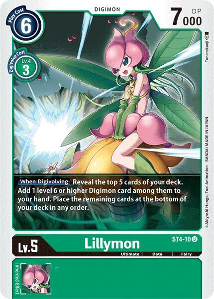 Lillymon - Starter Deck 04: Giga Green (ST-4)