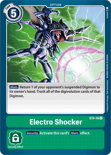 Electro Shocker - Starter Deck 04: Giga Green (ST-4)