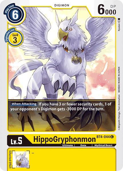 HippoGryphonmon - Great Legend (BT04)