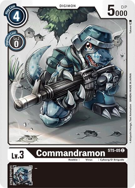 Commandramon - Starter Deck 05: Machine Black (ST-5)
