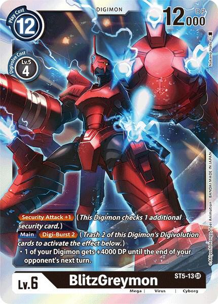 BlitzGreymon - Starter Deck 05: Machine Black (ST-5)