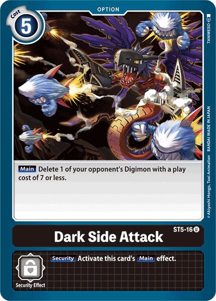 Dark Side Attack - Starter Deck 05: Machine Black (ST-5)