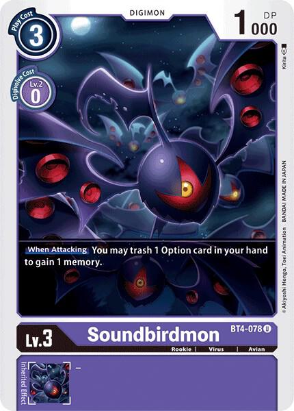 Soundbirdmon - Great Legend (BT-04)