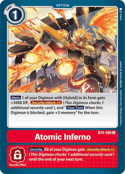 Atomic Inferno - Great Legend (BT-04)