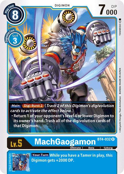 MachGaogamon - Great Legend (BT-04)