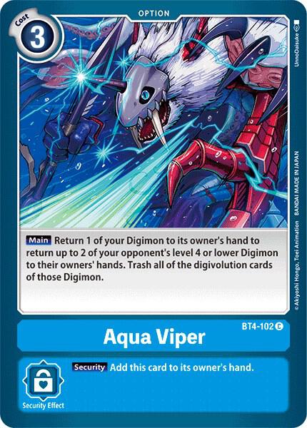 Aqua Viper - Great Legend (BT04)