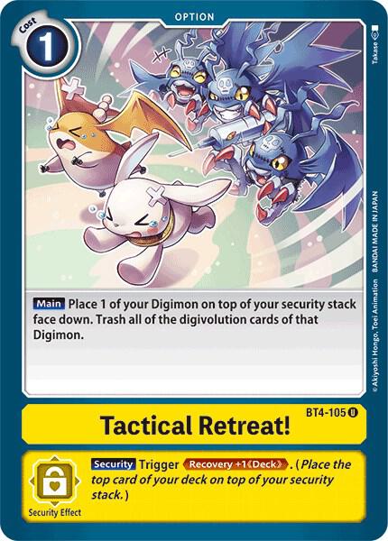 Tactical Retreat! - Great Legend (BT04)