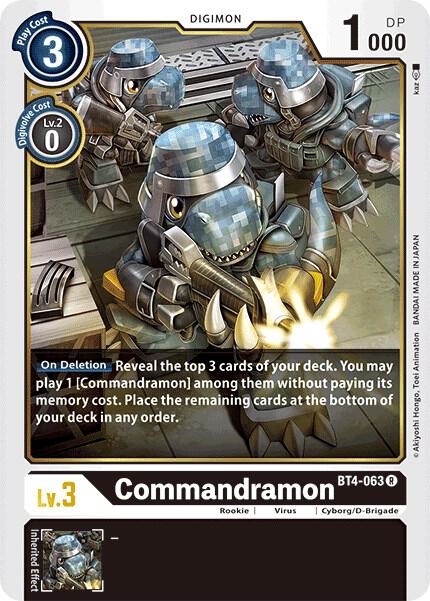 Commandramon - Great Legend (BT-04)