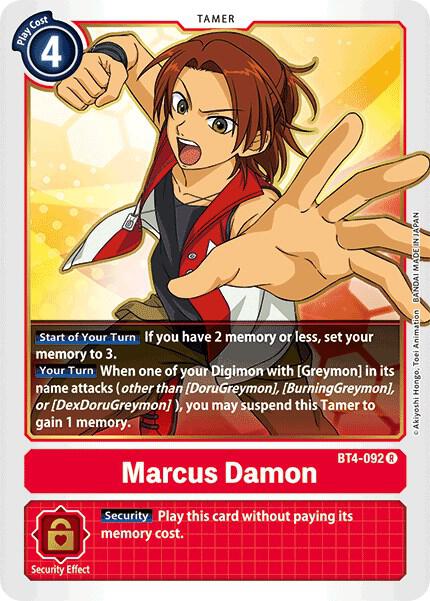 Marcus Damon - Great Legend (BT-04)