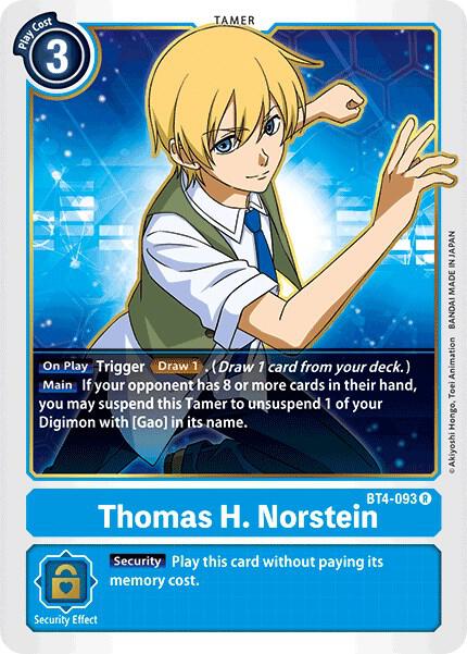 Thomas H. Norstein - Great Legend (BT-04)