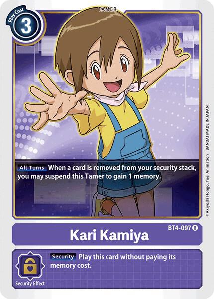 Kari Kamiya - Great Legend (BT-04)
