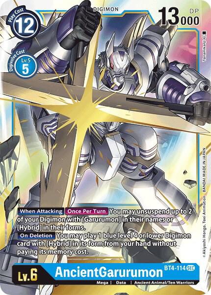 AncientGarurumon - Great Legend (BT-04)