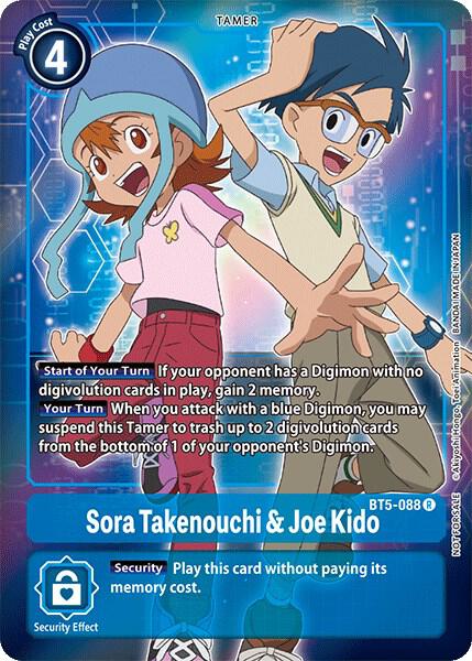 Sora Takenouchi & Joe Kido (Box Topper) - Battle of Omni (BT-05)