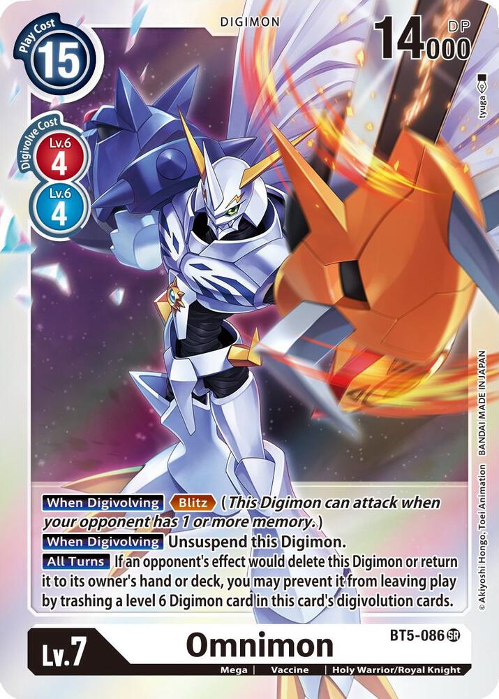 Omnimon - Battle of Omni (BT-05)
