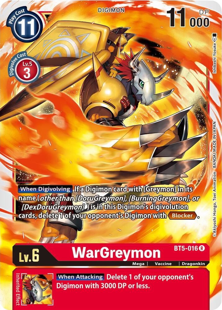 WarGreymon - Battle of Omni (BT-05)