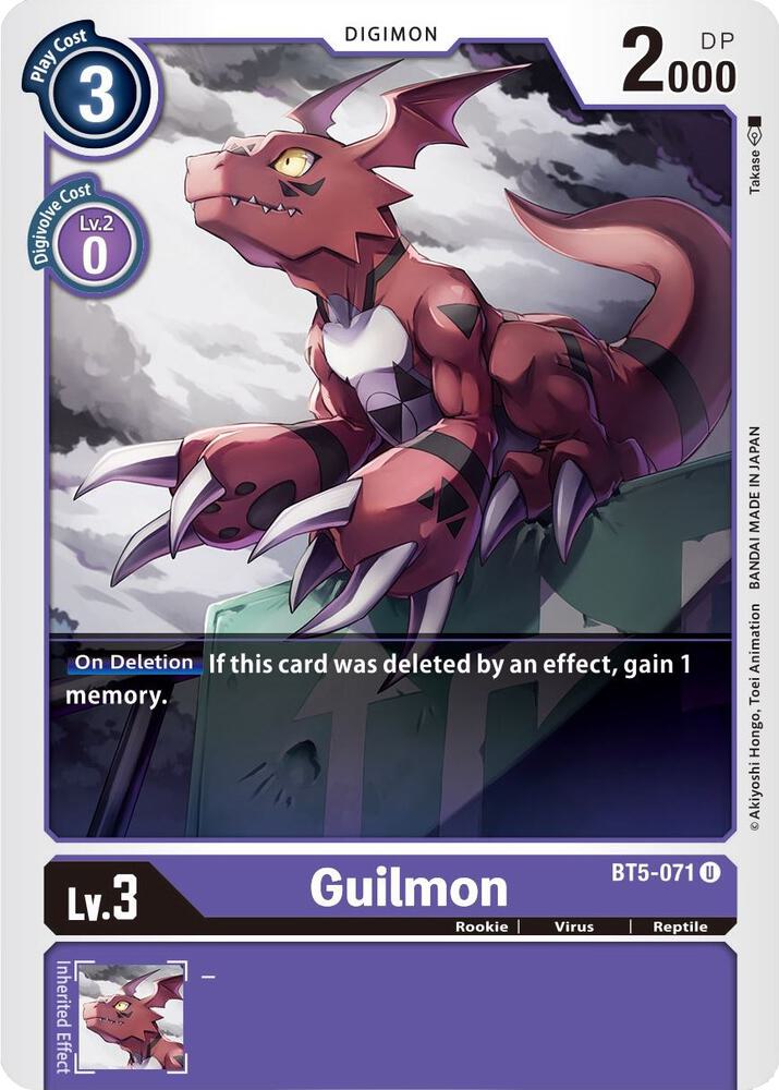 Guilmon - Battle of Omni (BT05)