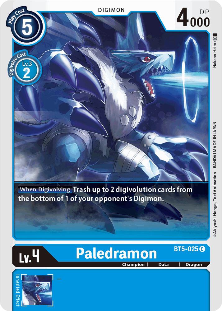 Paledramon - Battle of Omni (BT05)