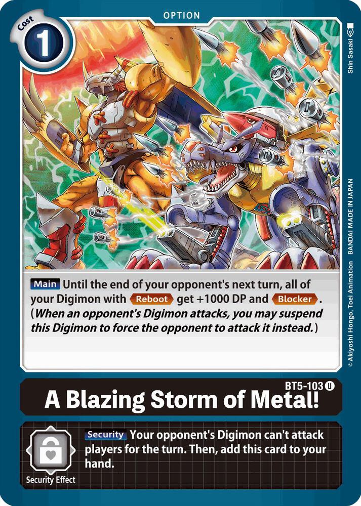 A Blazing Storm of Metal! - Battle of Omni (BT-05)